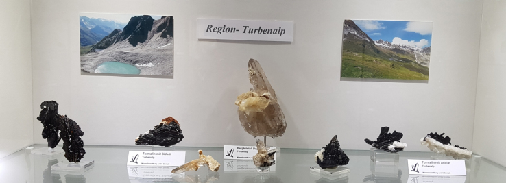 Turbenalp Bergkristall und Turmalin